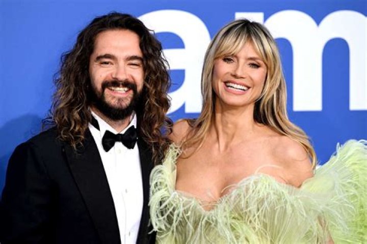 Heidi Klum, 49, Rocks Black String Bikini As She Hovers Over Working Husband Tom Kaulitz