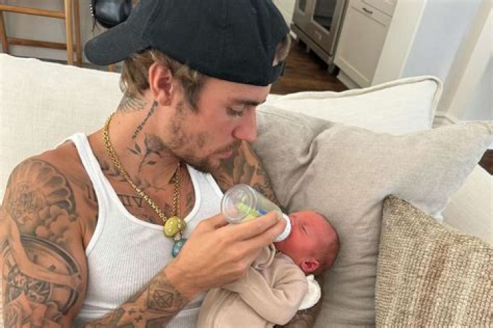 Justin Bieber Cradles Niece Iris In His Arms As He Reports For ‘Uncle’ Duty — Photos